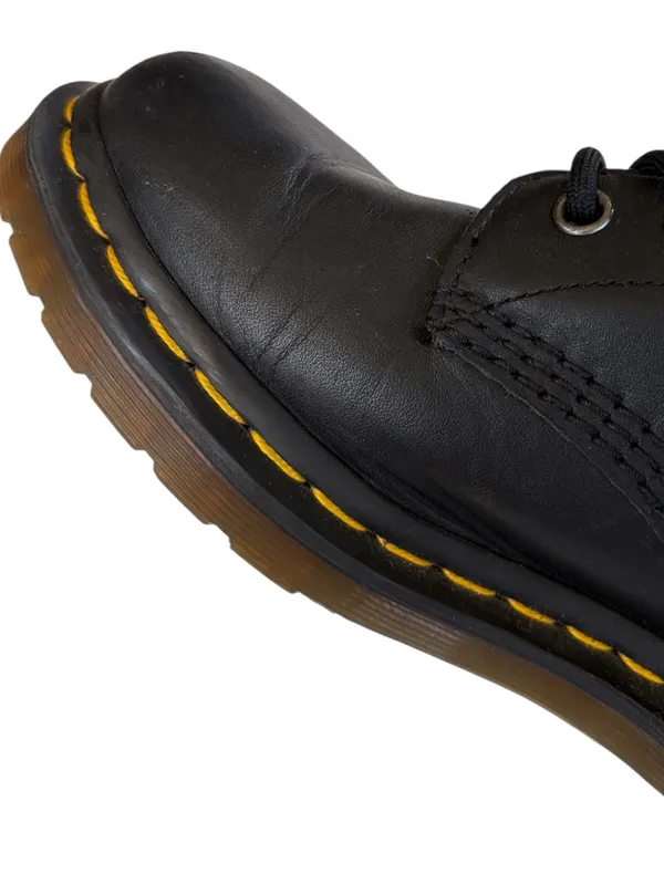 Dr. Martens Leather 1460 8 Eye Boots Black Size 6 - Image 4