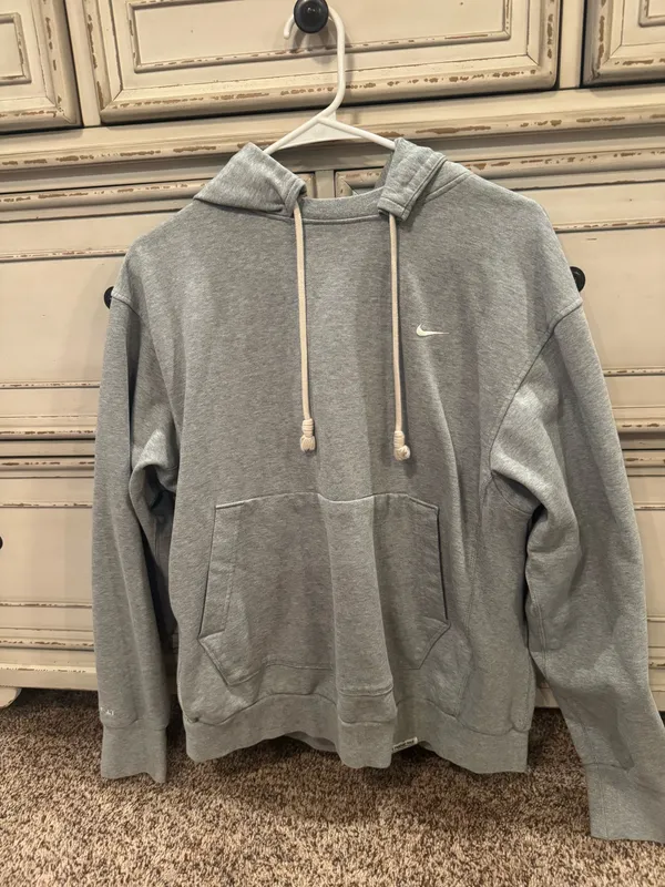 Grey Nike Hoodie - Image 2