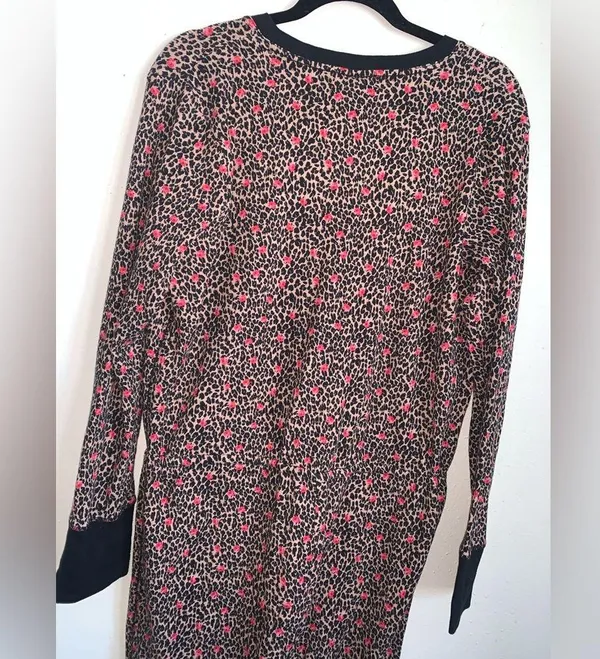 Victoria’s Secret leopard print onesie large - Image 8