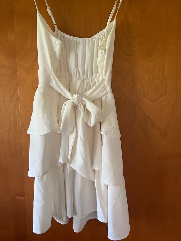 Altar'd State White 3-tier Dress - Image 2