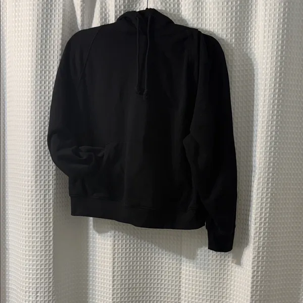 Old Navy Black Woman’s SoComfy Oversized Pullover Hoodie Sweatshirt Size Small - Image 2