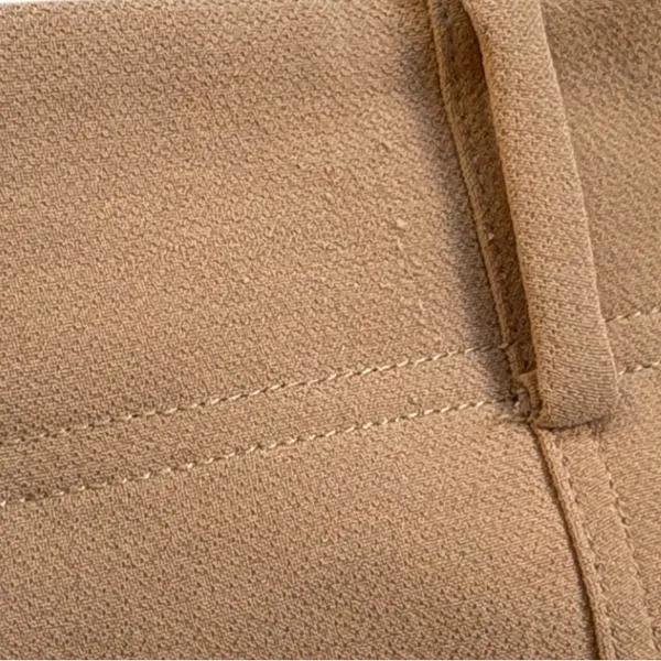 Veronica Beard Cropped Snap Ankle Pants Tan Size 8 - Image 9