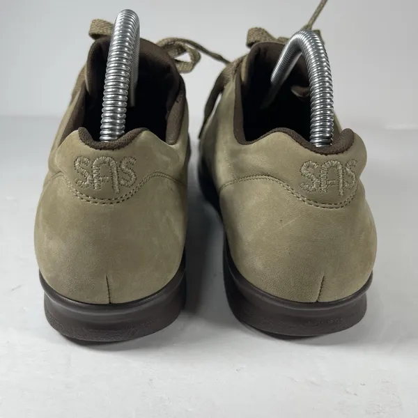 SAS Mephisto Free Time Women's Shoes Size 8 M Taupe Nubuck Leather Walking - Image 5