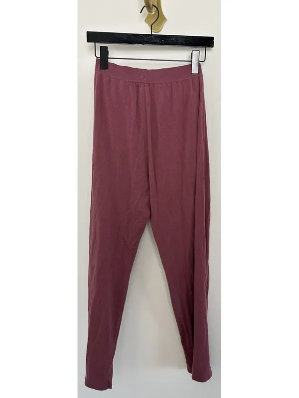 SKIMS Boyfriend Loose Pant in Oxblood Size X-Small - Image 6
