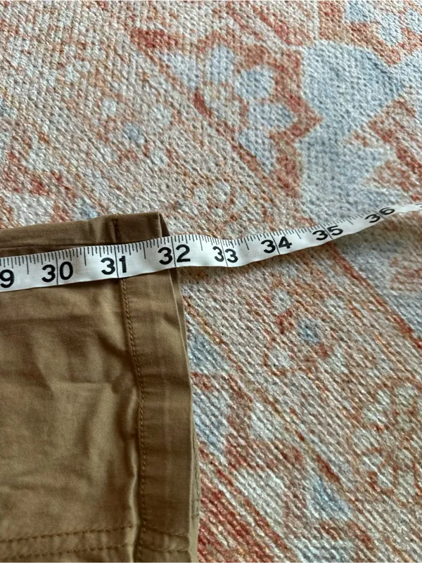 I AM GIA low rise cargo flare pants utility Y2K grunge style size XS - Image 7