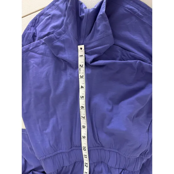 Lululemon Tank and Short Romper Lounge Shorts Onesie Charged Indigo Purple 4 - Image 7