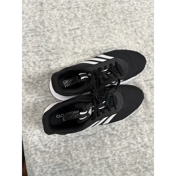 Adidas Run Falcon 3.0 Mens‎ Running Shoes Core Black Cloud White Size 10 NWOB - Image 6