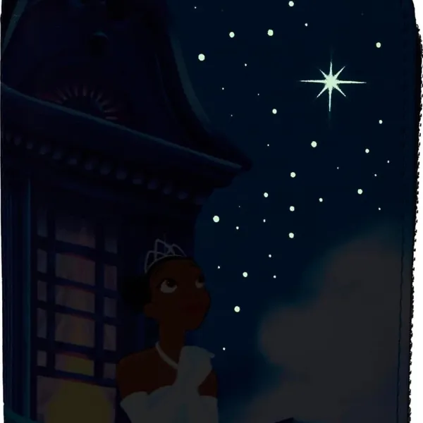 Loungefly Disney‎ Princess and The Frog 15th Anniversary Zip Around Wallet - Image 8