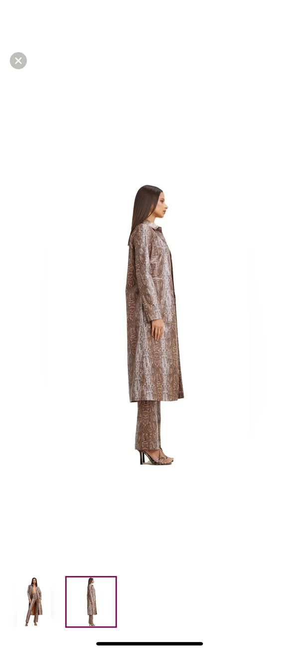 IAMGIA Snakeprint Trench XS - Image 7