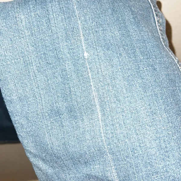 7 For All Mankind Women's Wide Leg Low To MidRise Flare Light Blue Jeans - Image 4