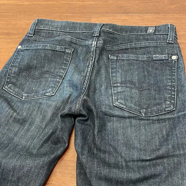 7 for all mankind Roxanne Blue Jeans - Image 7