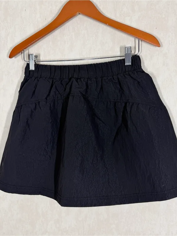 NWT Lululemon Crinkle Nylon High-Rise Mini Skirt Skort Lightweight in Black S - Image 7