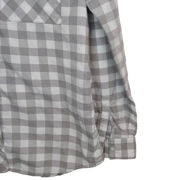 Banana Republic Women's Gingham Button Up 100% Cotton Shirt Small‎ Office Casual - Image 4