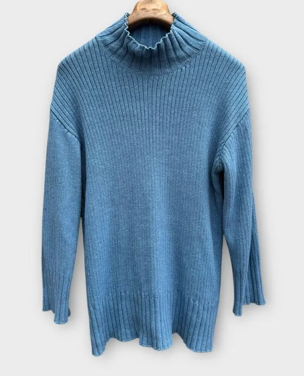 Free People Beach Ribbed Mock Neck Sweater - Image 8