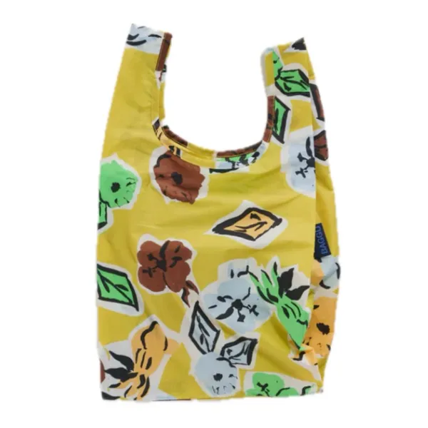 BAGGU Baby Baggu Nylon Bag - Paper Flower Pattern - Deadstock Super Rare EUC! - Image 2