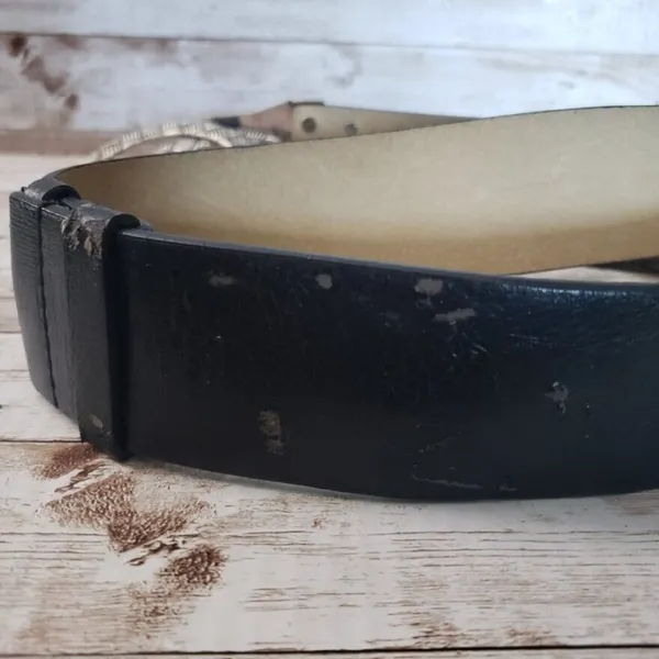 Chico's Chunky Belt with Oversized Buckle *DAMAGED BELT For Repair or Crafting* - Image 6