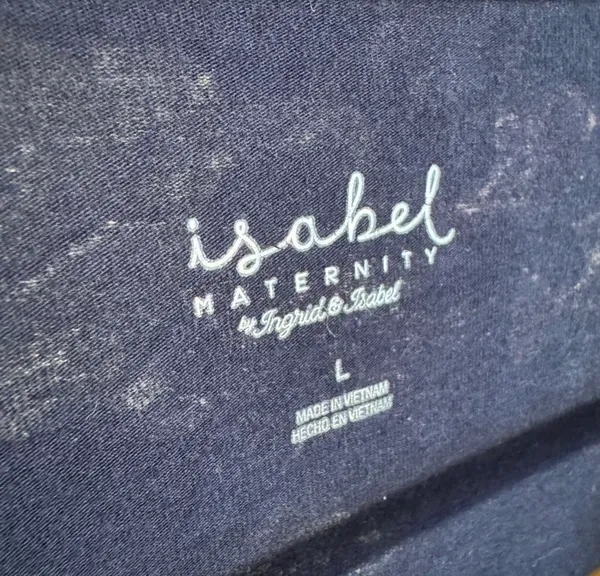 SALE! Navy Isabel Maternity Floral Dress Size M EUC - Image 6