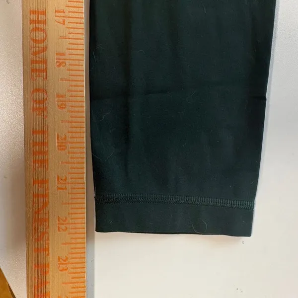 Lululemon Align Crop 21" Women Size 2 Dark Green High Rise Nulu Leggings LW6BQVS - Image 7