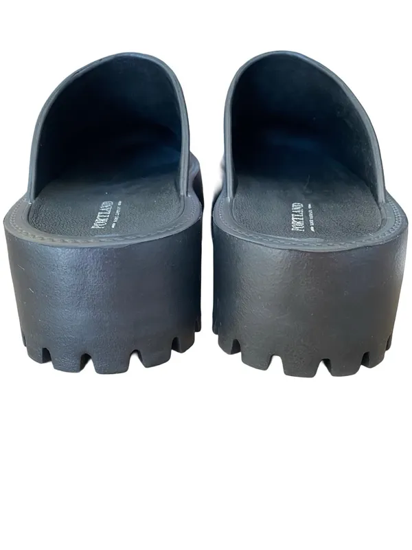 Portland Boot Company Clogie Black Foam Platform Lightweght Clogs size 7 - Image 3