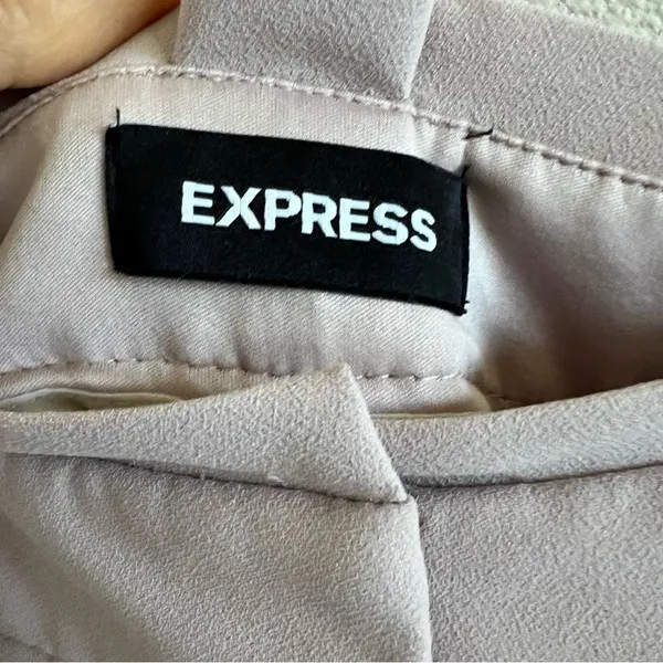Express Ankle High Rise Light Pink Neutral 6 - Image 8