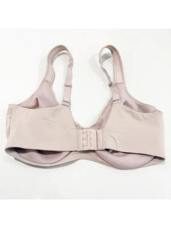Bali Bra Size 38DD Nude Mesh Underwire Minimizer Coolest Smoothing Top‎ Classic - Image 11