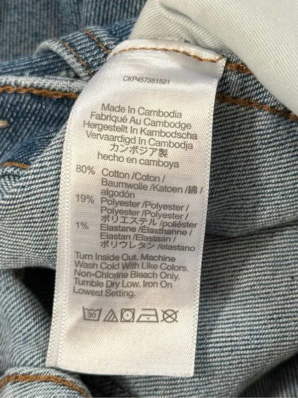 Madewell 10 inch High Rise Skinny Jeans Size 25 - Image 10