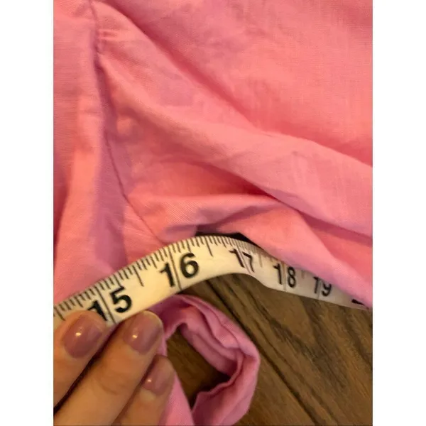 Hello Molly NWT pink cutout puff sleeve dress size M/6 - Image 10