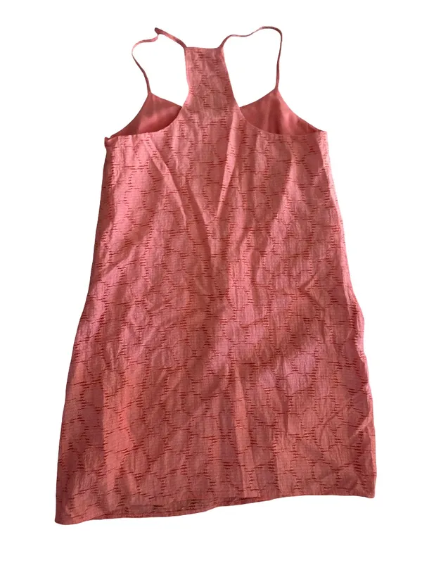 1. State Coral Pink Textured Slip Dress - Image 2
