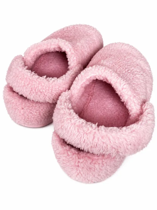 NWOT Crocs Classic Cozzzy Slippers Women’s 9 Pink Milk - Image 4
