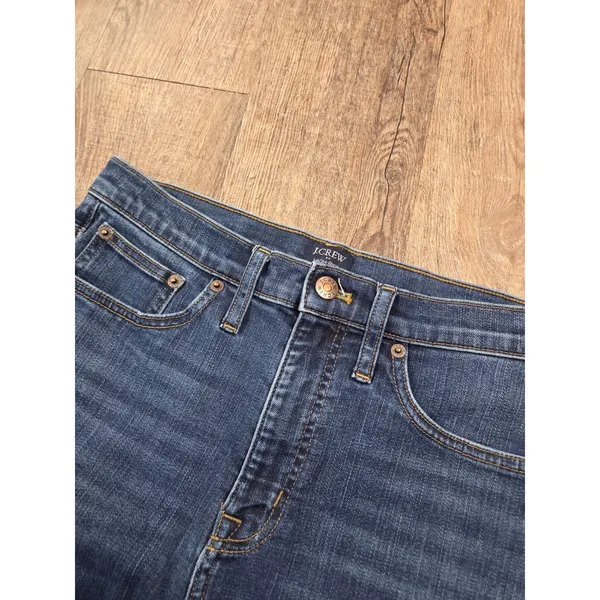 J. Crew High Rise Boot Bootcut Dark Wash Denim Jeans Women's Size 29 - Image 2