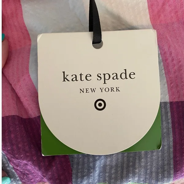 Kate Spade New York Target Plaid Midi Dress‎ XXS Multi Color Seersucker Pockets - Image 10