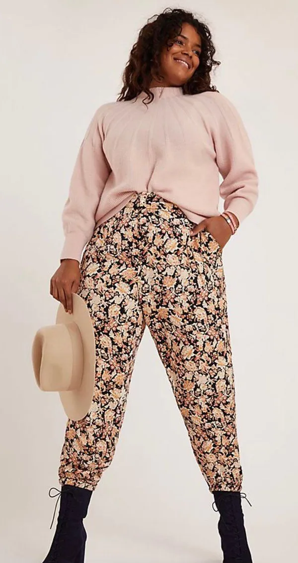 NWT $128 Coral Diandra Pleated Joggers 10 - Image 3