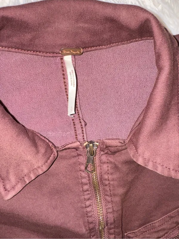 NWT Free People Lennox Jumpsuit in Bitter Barks sz S - Image 9