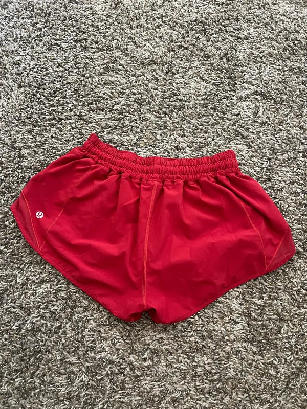 Red Hotty Lululemon Hot Shorts 2.5" - Image 2