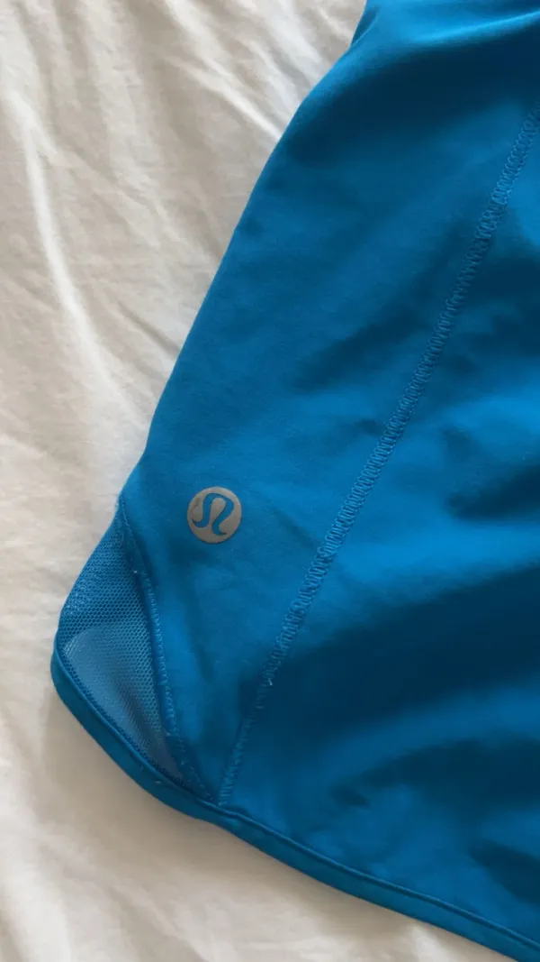 Lululemon Poolside Blue Hotty Hot Shorts 4" - Image 3