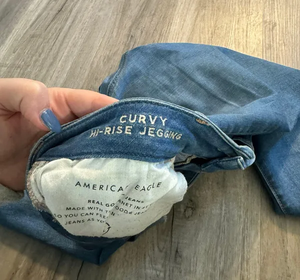 American Eagle Curvy High Rise Jegging Jeans - Image 3