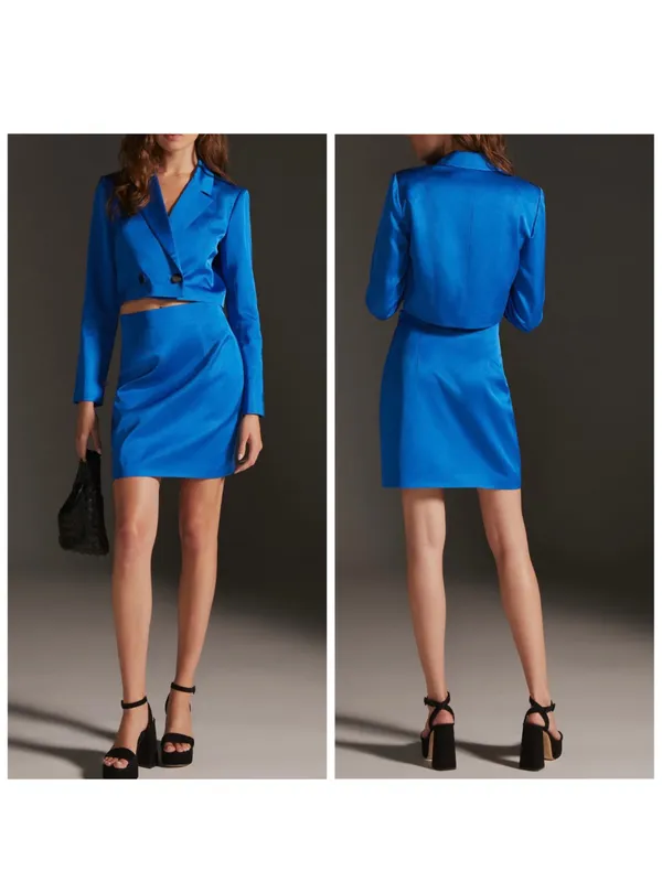 Anthropologie Mare Mare Blazer & Mini Skirt suit - Image 4