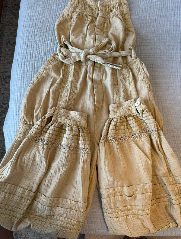 Free People Yellow Jumpsuit - Image 3