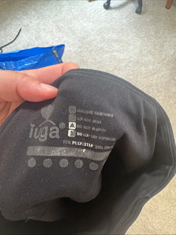 Luga Size XS Black High-Rise Activewear Leggings - Image 5