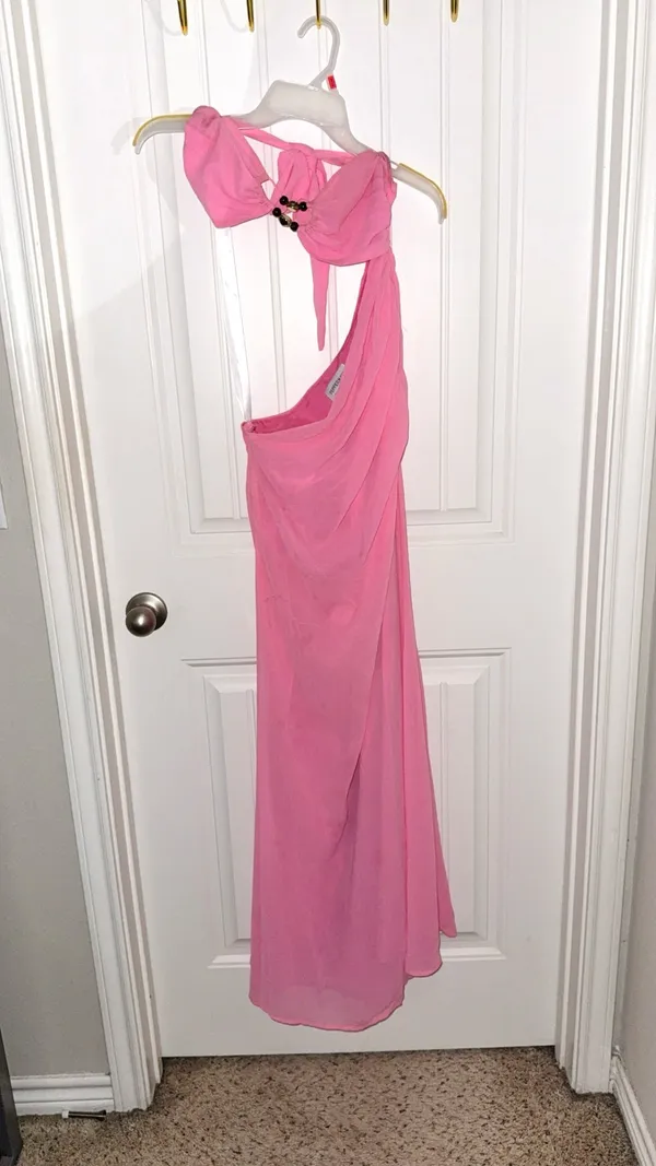 Peppermayo Pink Maxi Dress Cut-Out - Image 4