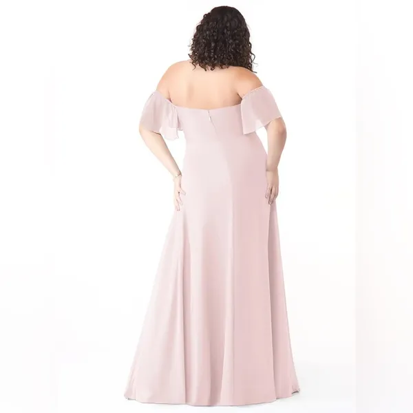 Azazie Sue Dress in Blushing Pink (Size A8) - Image 2