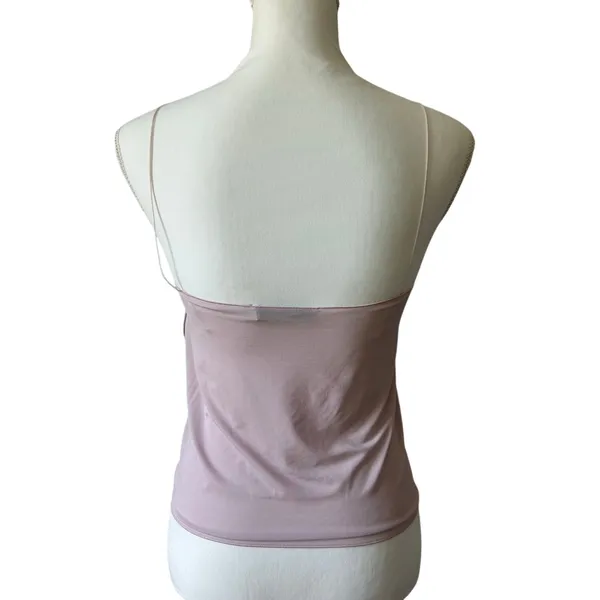Christian Dior Vintage Lilac Slinky Camisole Undershirt Size 6 - Image 2