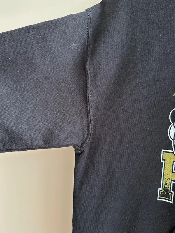 Junk Food Women’s Mickey Mouse Baltimore Ravens Black Hoodie, Size Small - Image 7