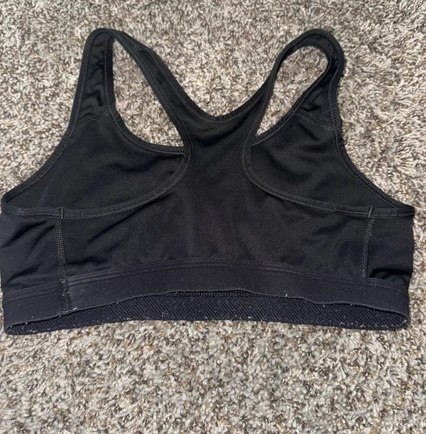 Nike Dri-Fit Sports Bra Black - Image 2