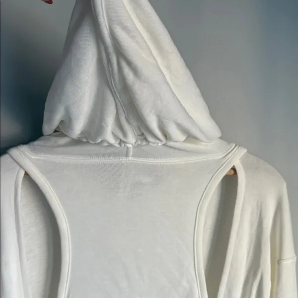 NEW Free People Movement Back Into It Cut Out Hoodie XS - Image 8