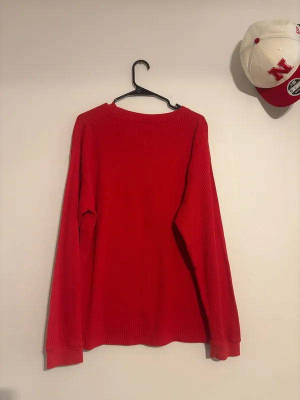 NCAA Nebraska huskers waffle long sleeve - Image 5