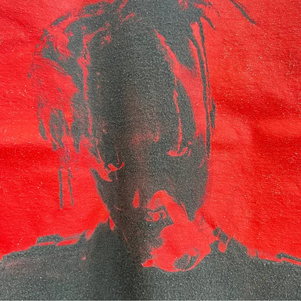 Juice Wrld Legend Never Die Red and Black T-shirt - Image 3