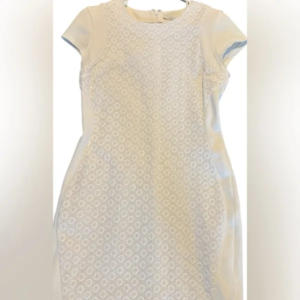 Diane Von Furstenberg Pele Eyelet Mini Dress - Image 9