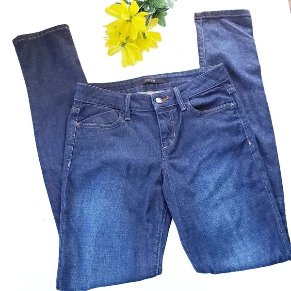 Joe's The Skinny in Lainey Womens Jeans Sz 24 Y2K Preppy Dark Wash Minimalist - Image 7