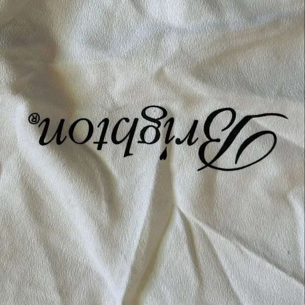 Brighton Classic White dust bag - Image 2